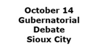 10-14 Gubernatorial Debate